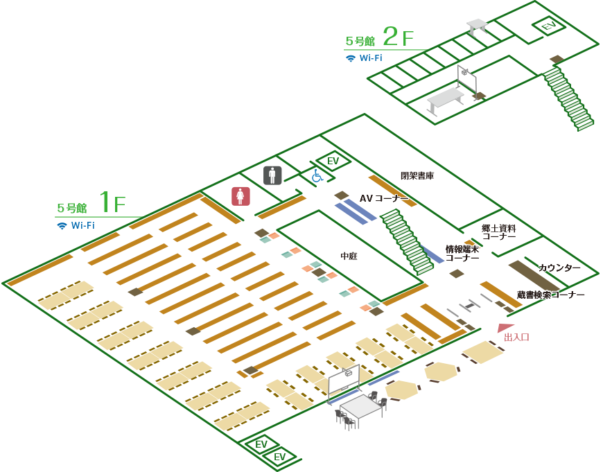 フロア見取り図