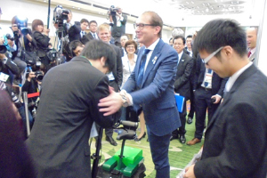 Minister Dobrindt (Germany) at G7 con. in Karuizawa