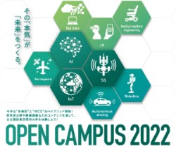 オープンキャンパスポスター2022